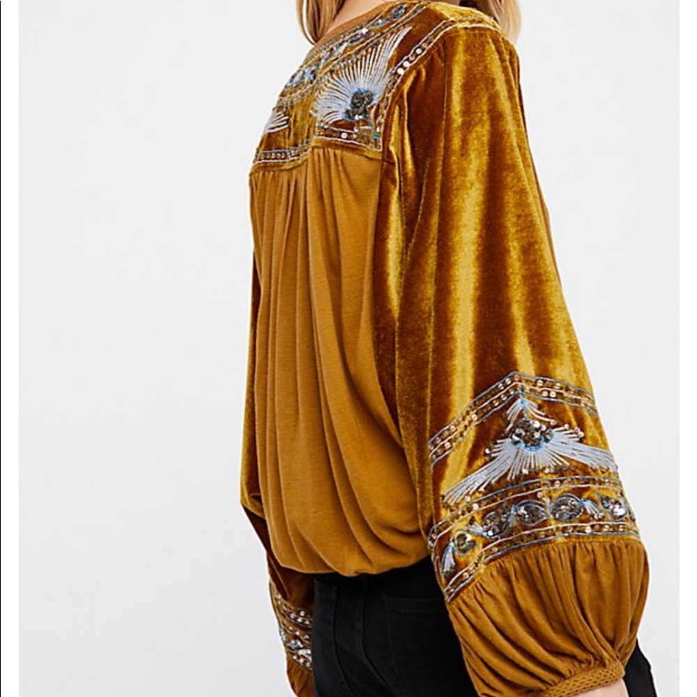 Free People Hearts Aflame Top NWOT